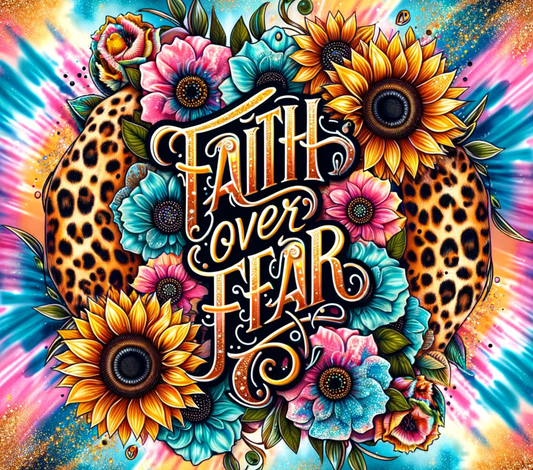Faith Over Fear Mouse Pad